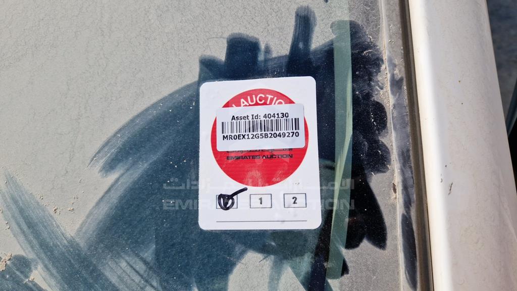 MR0EX12G5B2049270 - 2011 TOYOTA HILUX - #515572