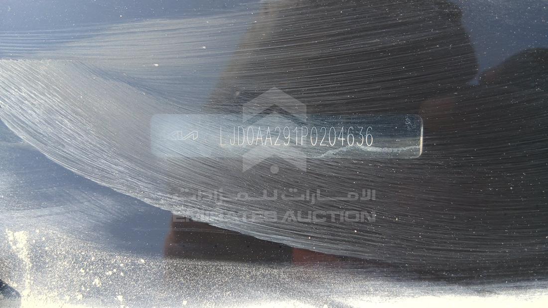 2023 Kia Pegas - Scrap without document — VIN on Frame — Photo 3