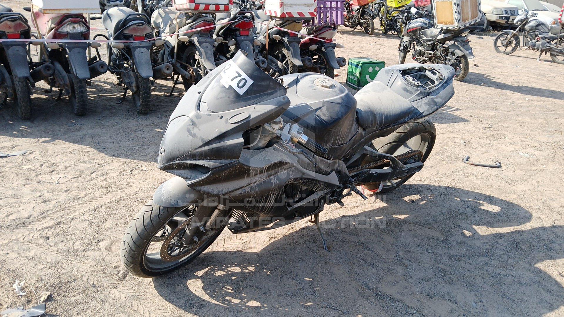 2008 SUZUKI MOTORBIKE VIN: JS1GT77A782105027