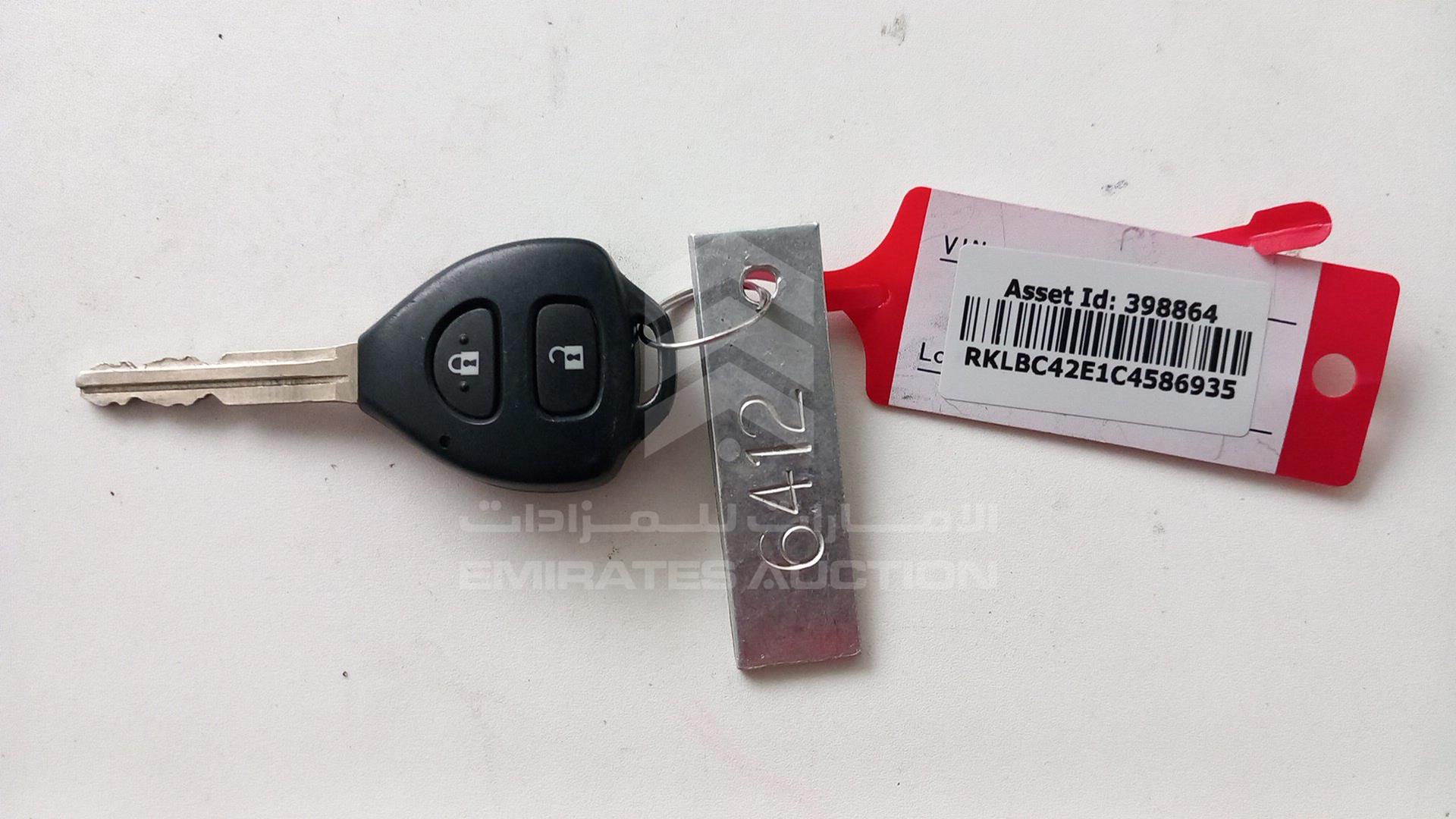 2012 TOYOTA COROLLA VIN: RKLBC42E1C4586935