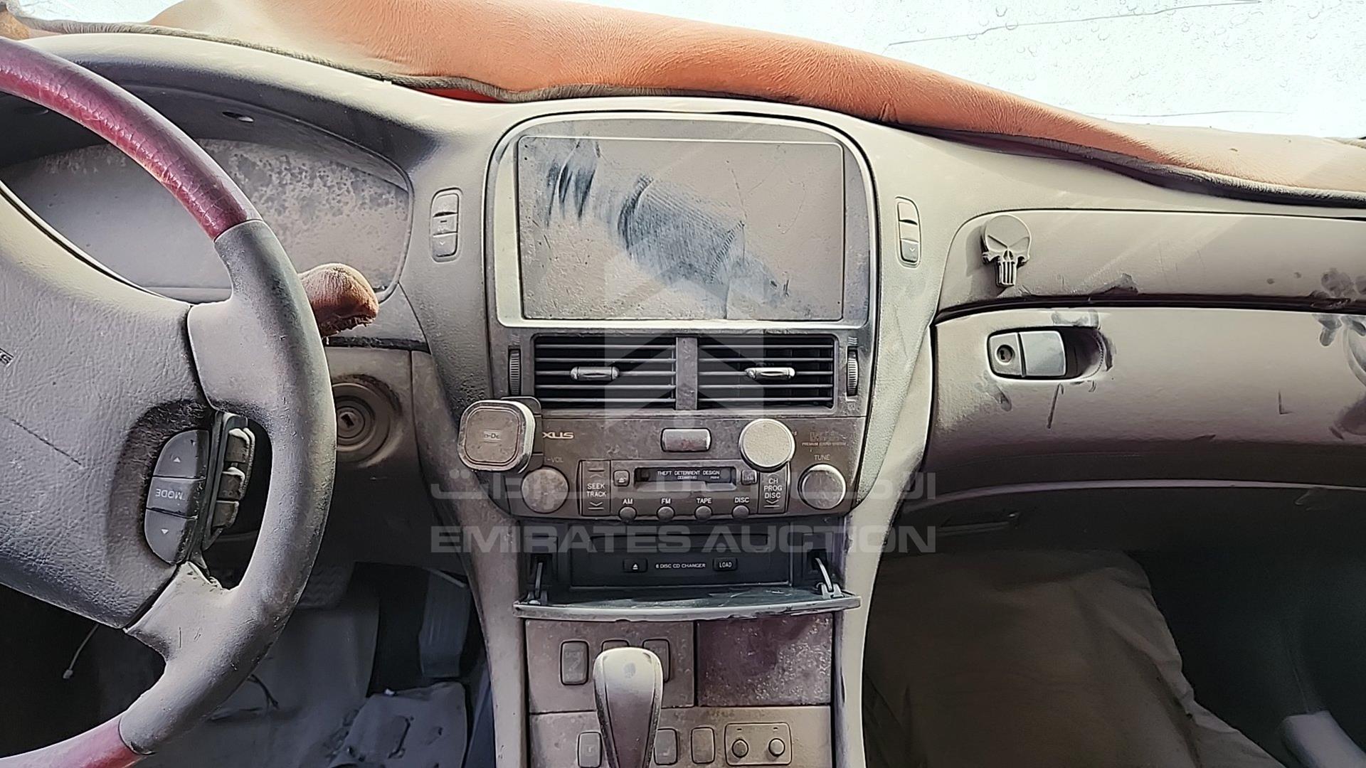 2001 LEXUS LS 430 VIN: JTHBN30F510007414