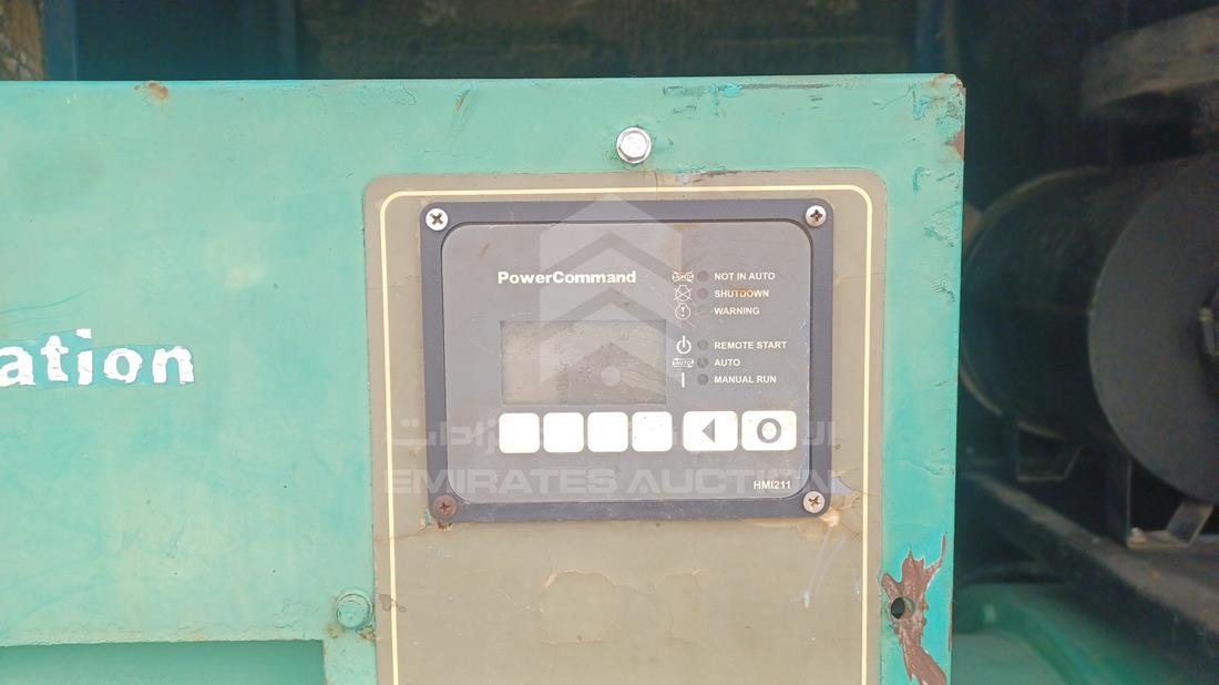Generator Cummins for sale in UAE X19G312610 439446 Emirates Auction