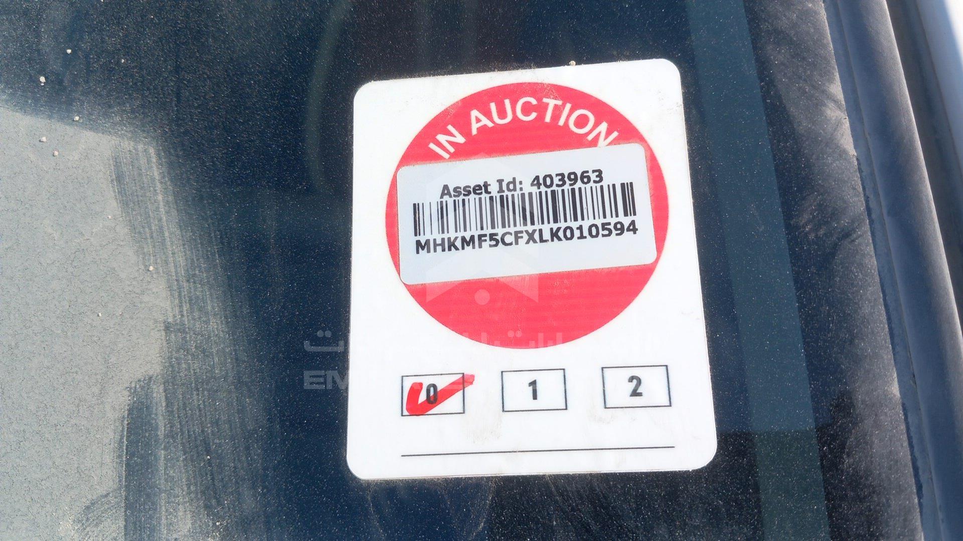 2020 TOYOTA AVANZA VIN: MHKMF5CFXLK010594