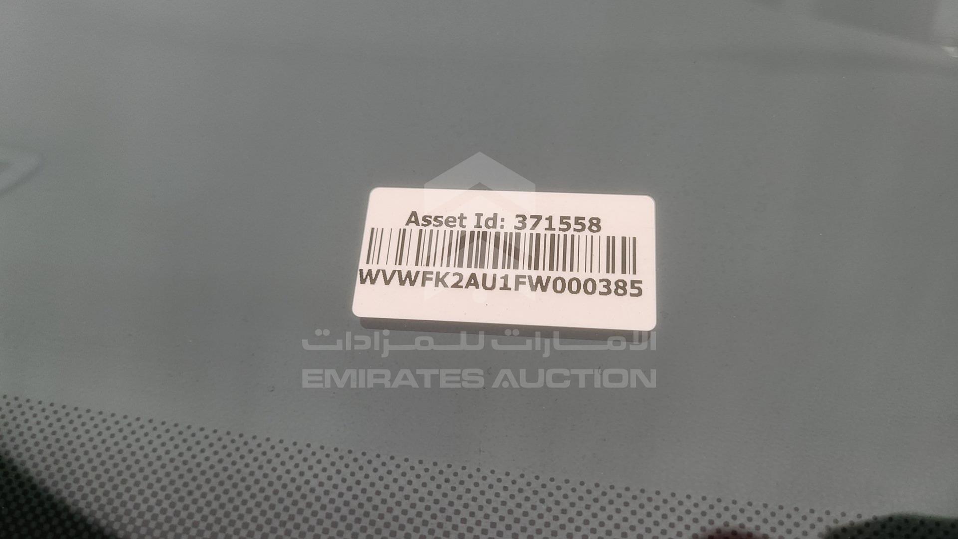 2015 VOLKSWAGEN GOLF GTI VIN: WVWFK2AU1FW000385