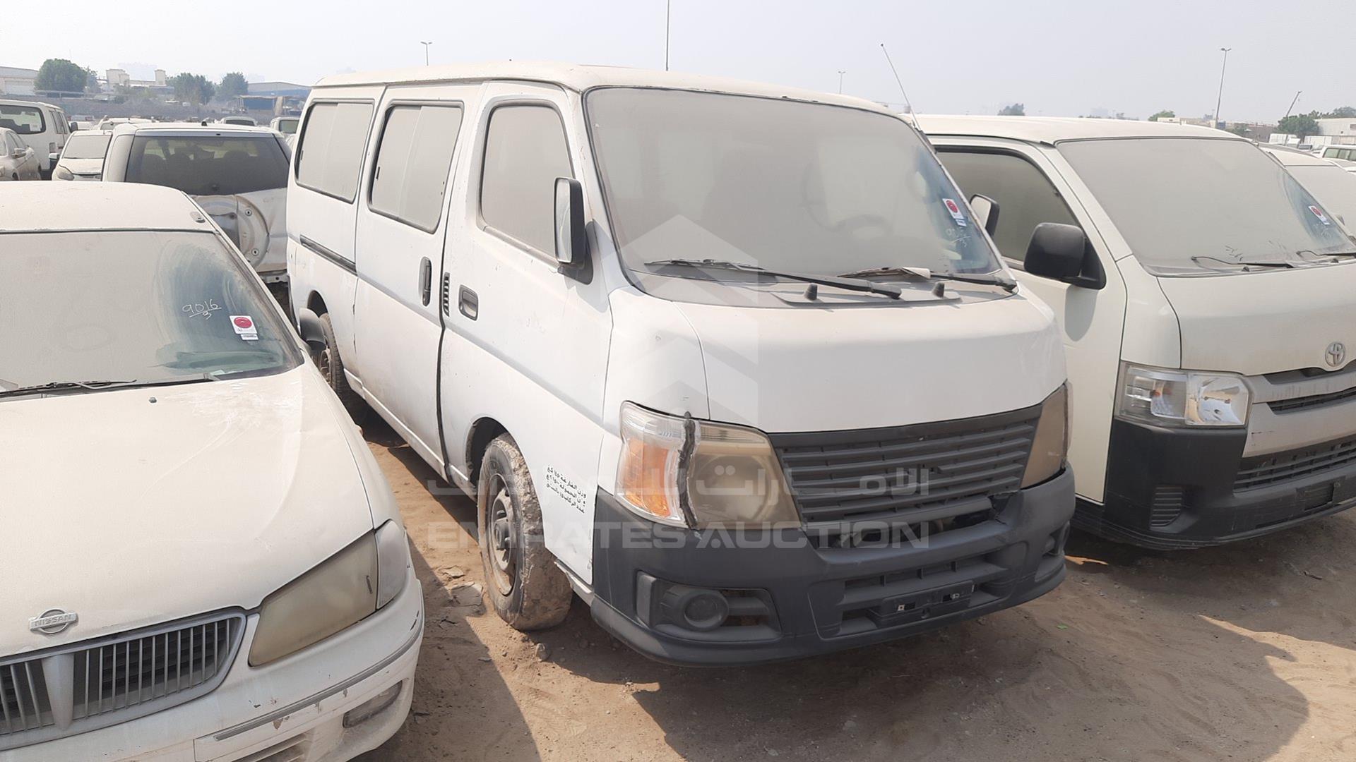 2007 NISSAN URVAN VIN: JN6FE54S47X438300