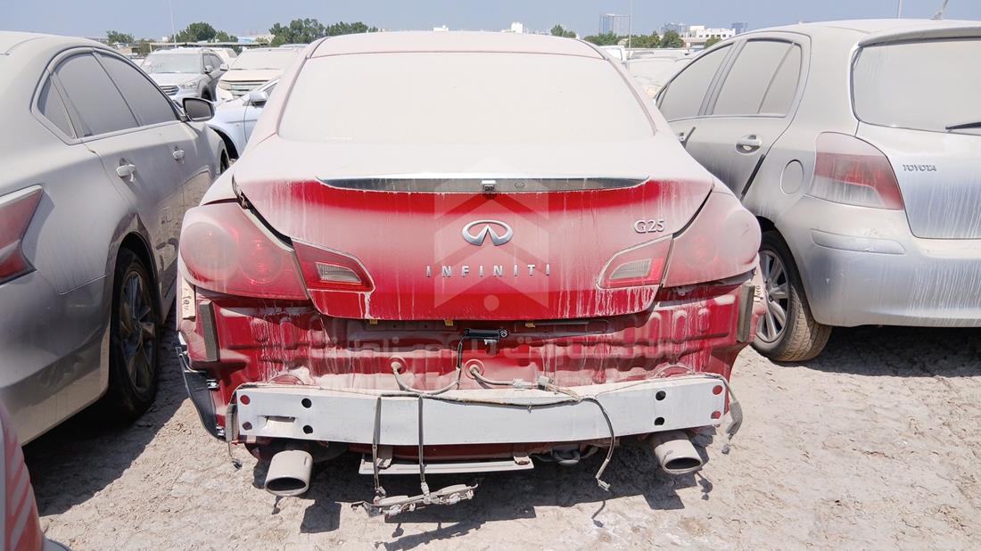 2014 Infiniti G 25 - Scrap without document — Rear View — Photo 7
