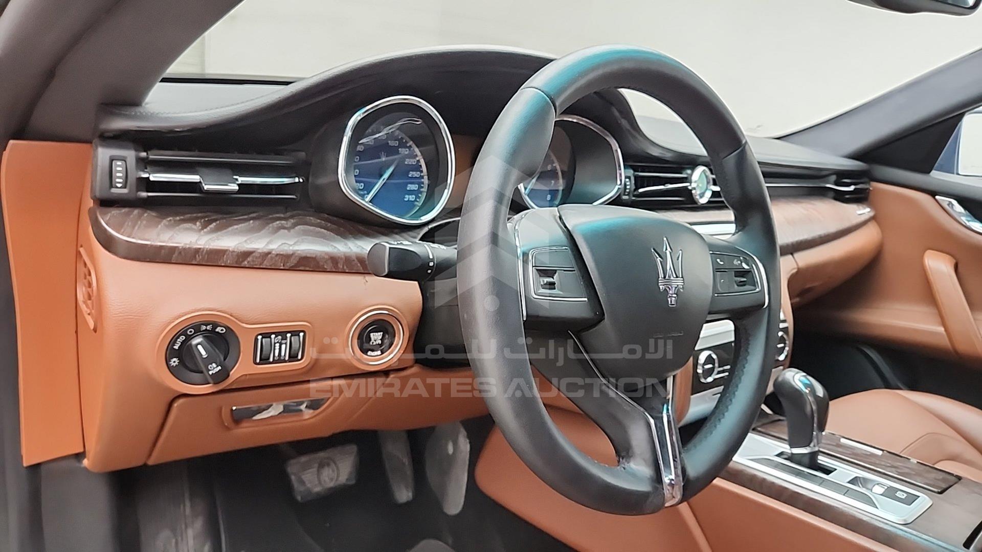 2015 MASERATI QUATTROPORTE VIN: ZAMSP56F7F1137609