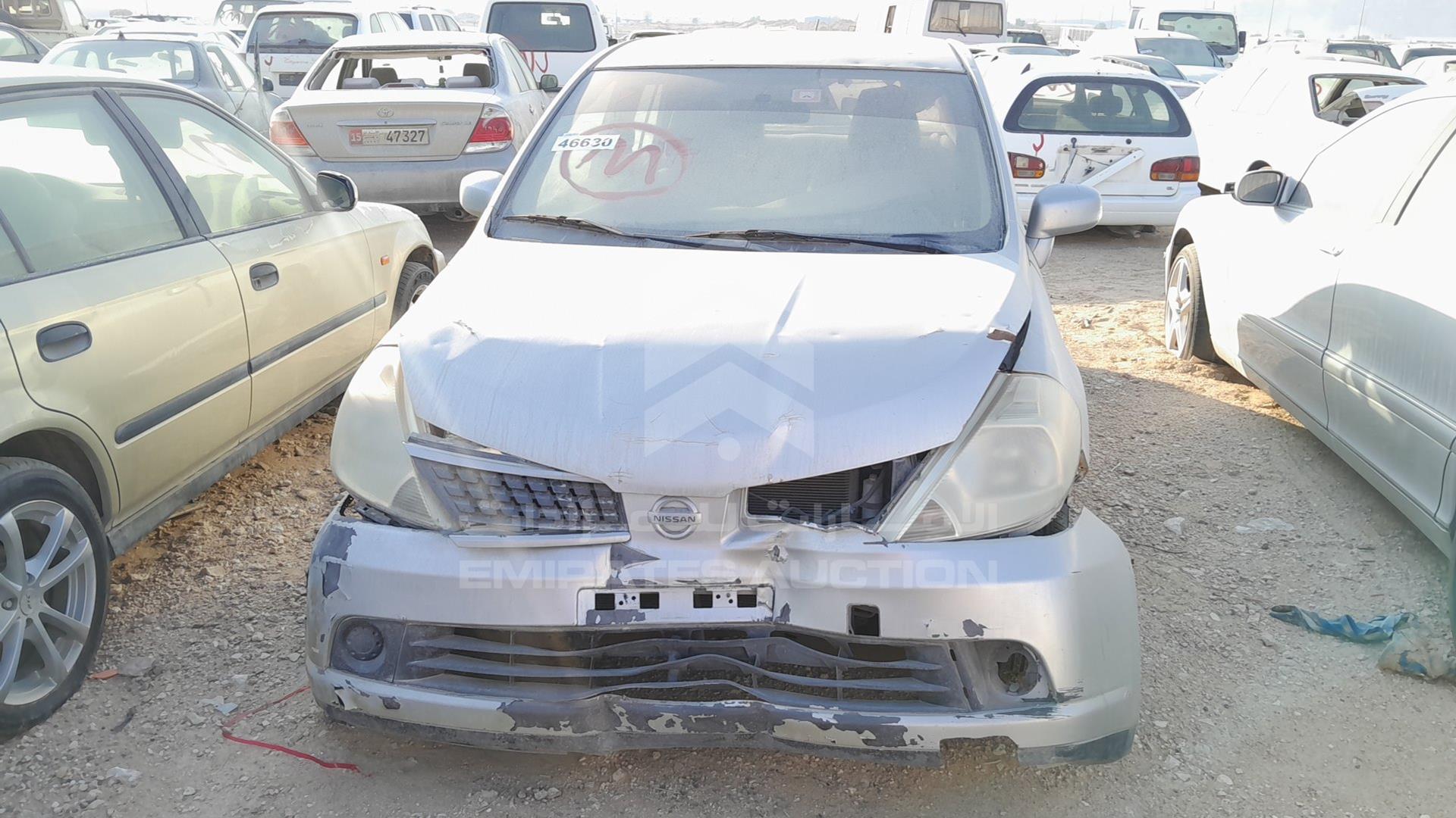 2008 NISSAN TIIDA VIN: JN1CC11C88T016009