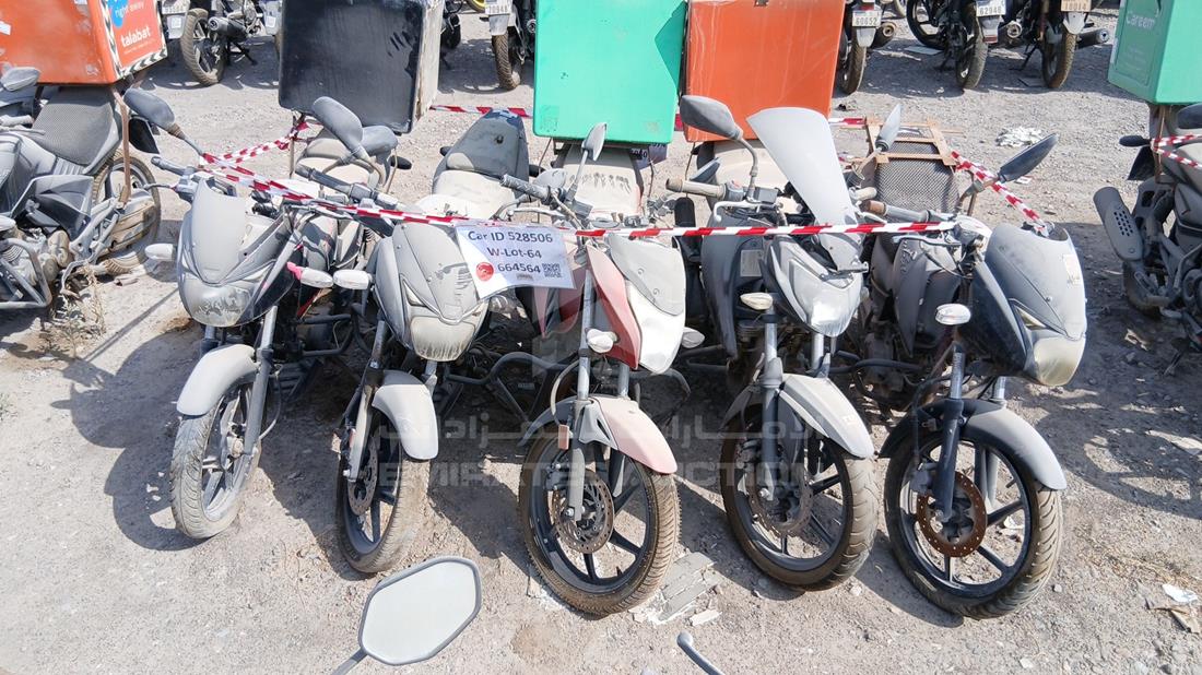 5 Motorbikes — Full Front View — Photo 1