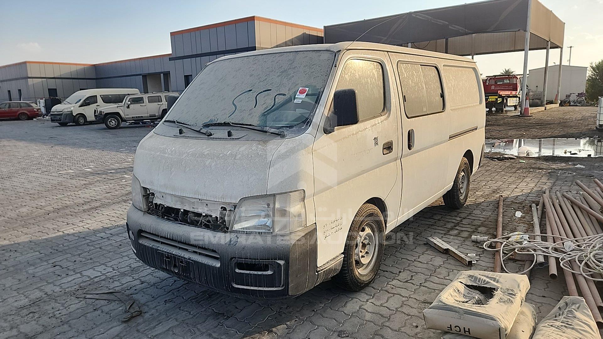 2003 NISSAN URVAN VIN: JN6FE52S83X400985