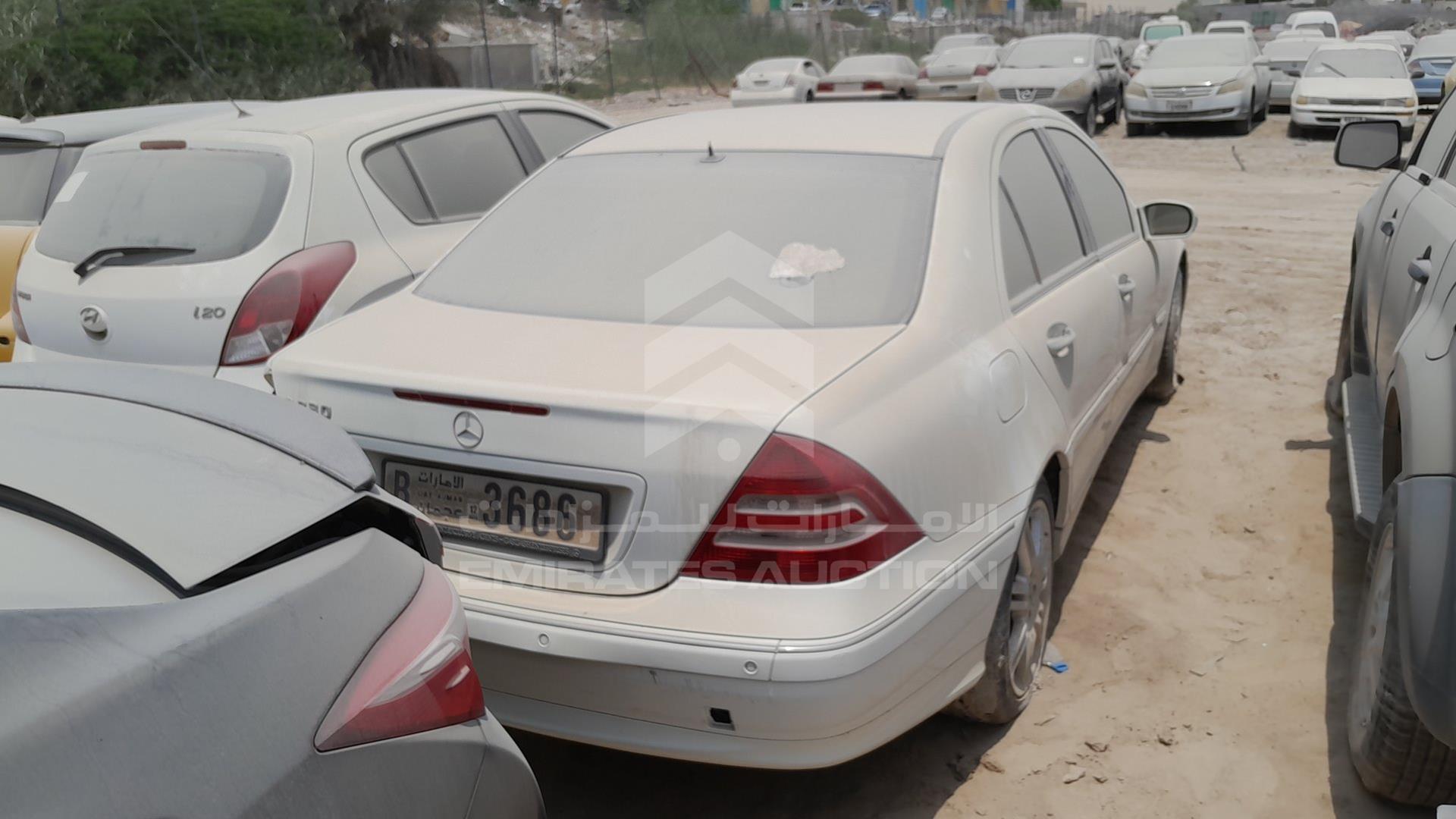 2007 MERCEDES C 230 VIN: WDBRF52H87F868453
