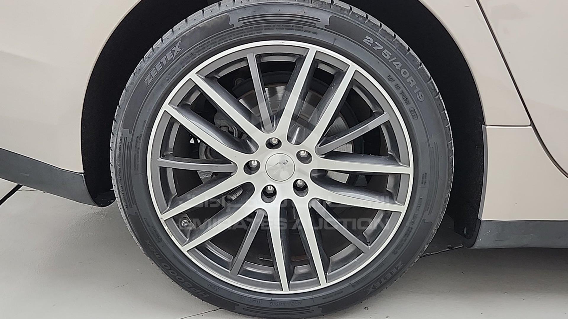 2014 MASERATI GHIBLI VIN: ZAMSS57F6E1087023