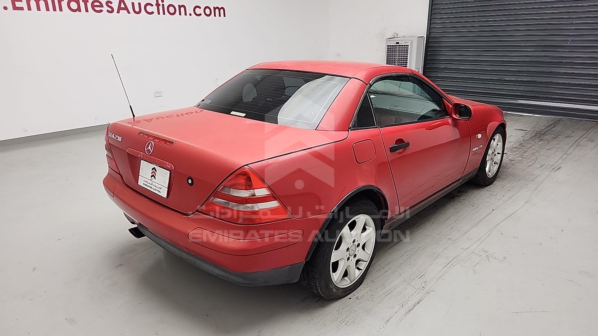 2000 MERCEDES SLK230 VIN: WDB1704471F115333
