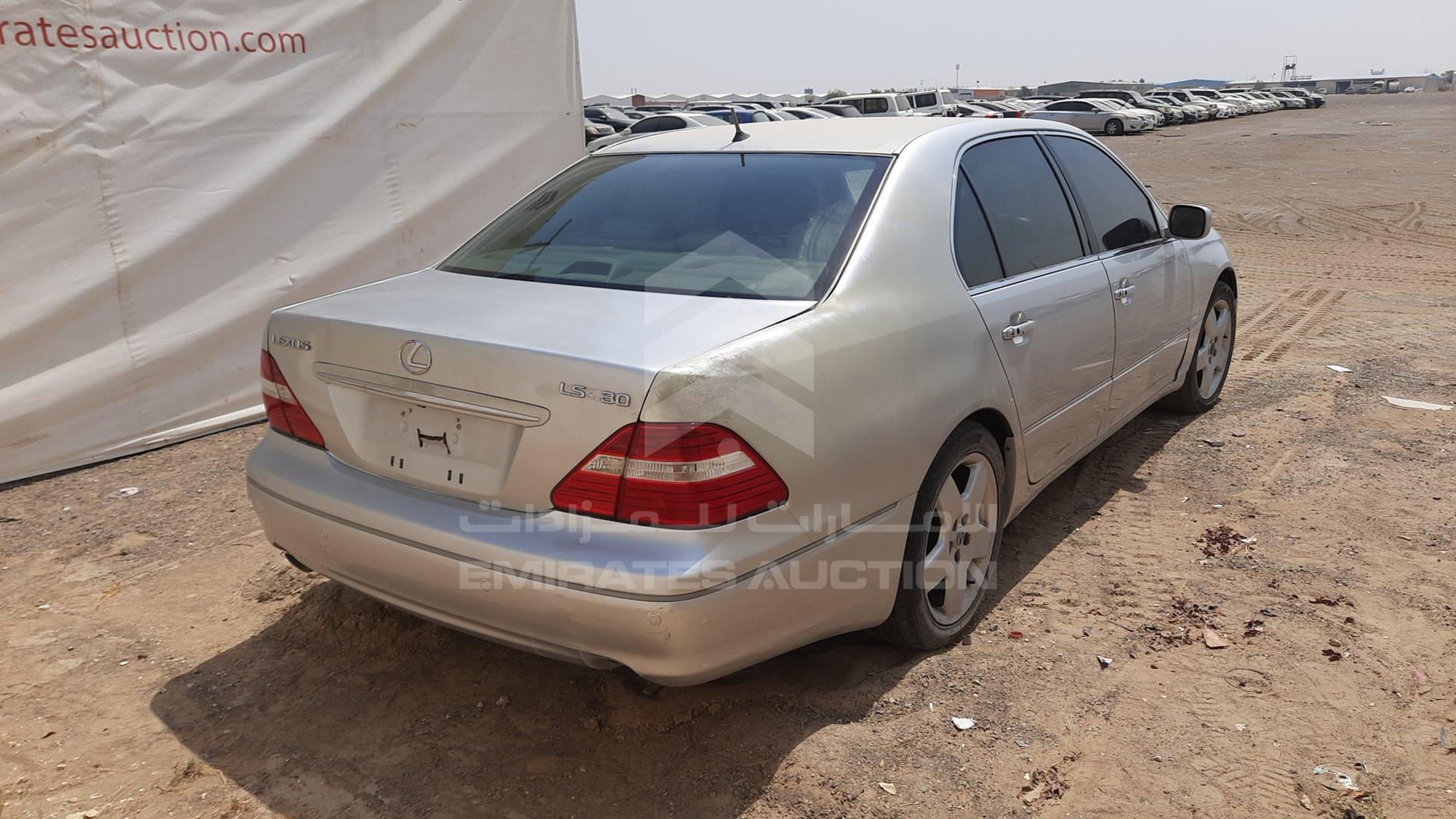 2005 LEXUS LS 430 VIN: JTHBN36F055023858