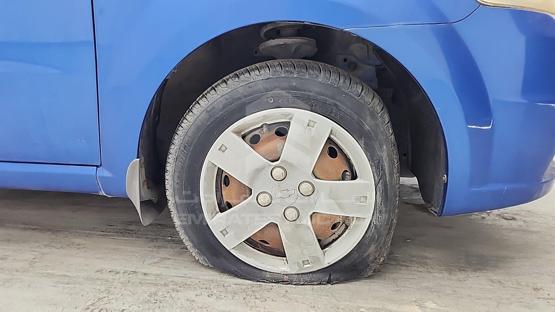 2007 CHEVROLET AVEO VIN: KL1TJ58737B016448