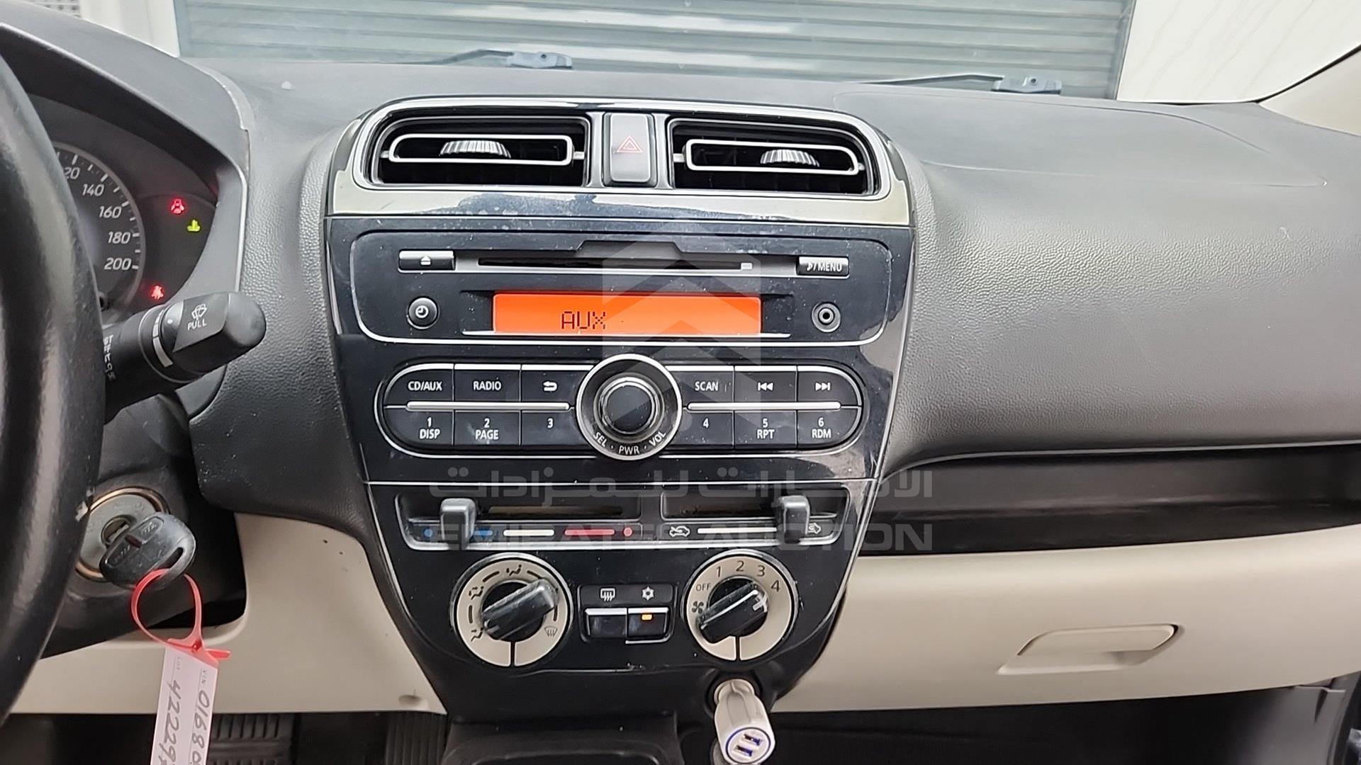 2014 MITSUBISHI ATTRAGE VIN: MMBSTA13AEH016805
