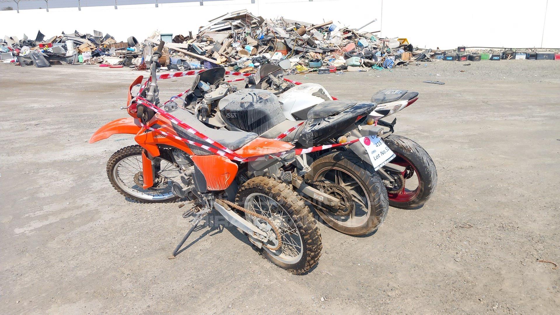 0 UNDEFINED 3 MOTORBIKES VIN: KM4MJ51E361100678