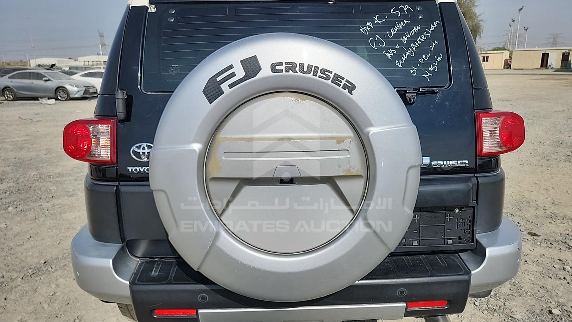 2012 TOYOTA FJ CRUISER VIN: JTEBU11F5CK125988