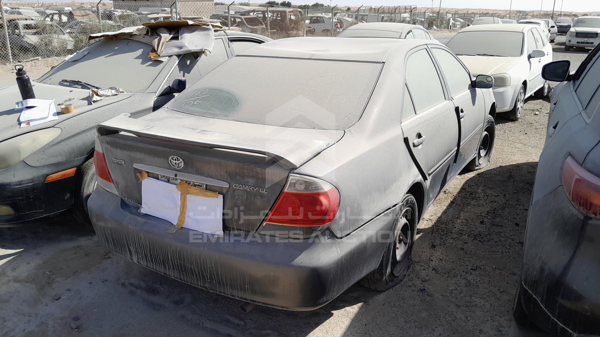 2005 TOYOTA CAMRY VIN: 4T1BE30K95U994852
