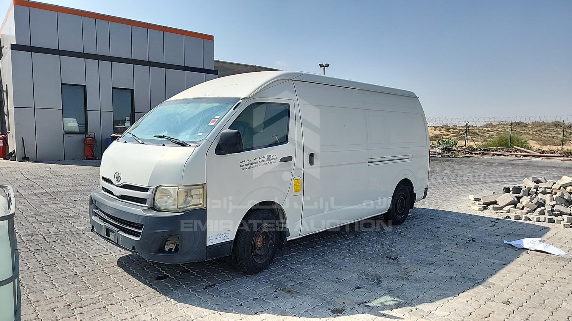 2011 TOYOTA HIACE VIN: JTFPX22P1B0022566