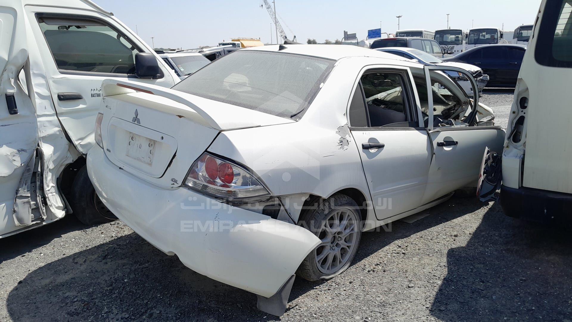 2007 MITSUBISHI LANCER VIN: JMYSRCS1A7U720640