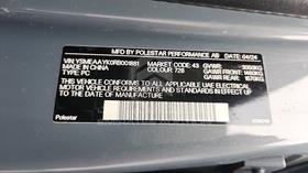 2024 POLESTAR 3 — VIN on Frame — Photo 3 — Thumbnail