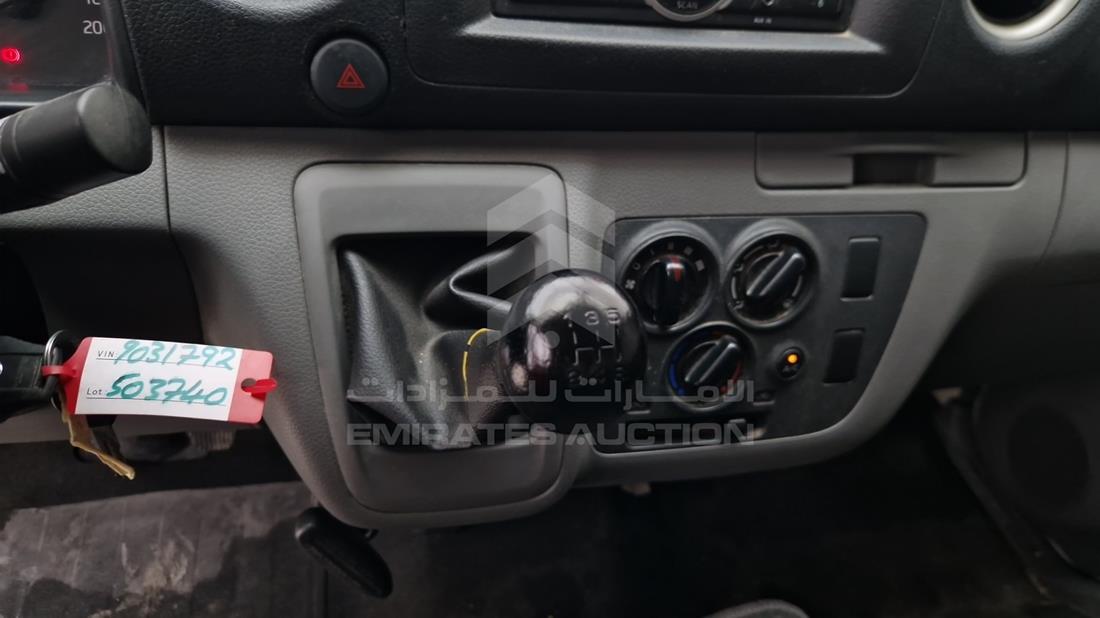 2020 Nissan Urvan — Gear View — Photo 12