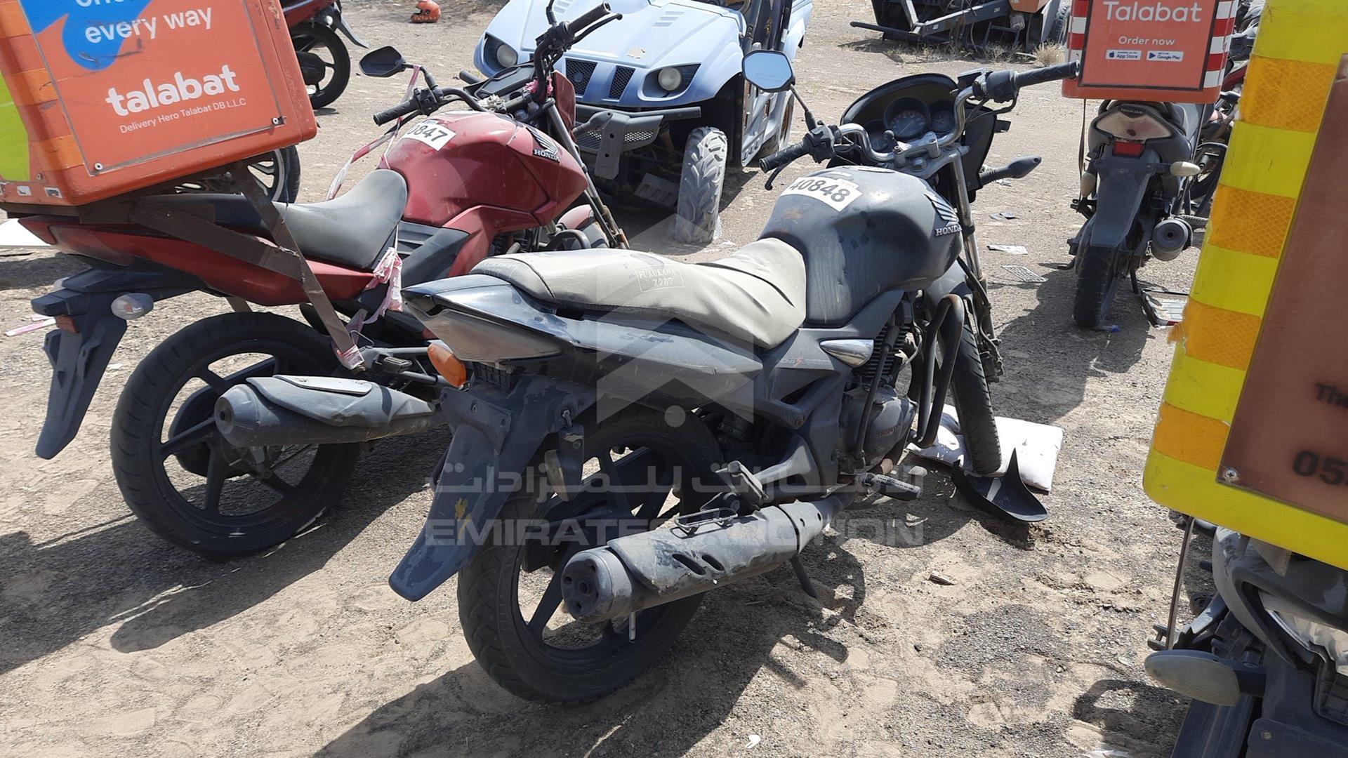 2012 HONDA CBF150 MA VIN: ME4KC09CHC8310250