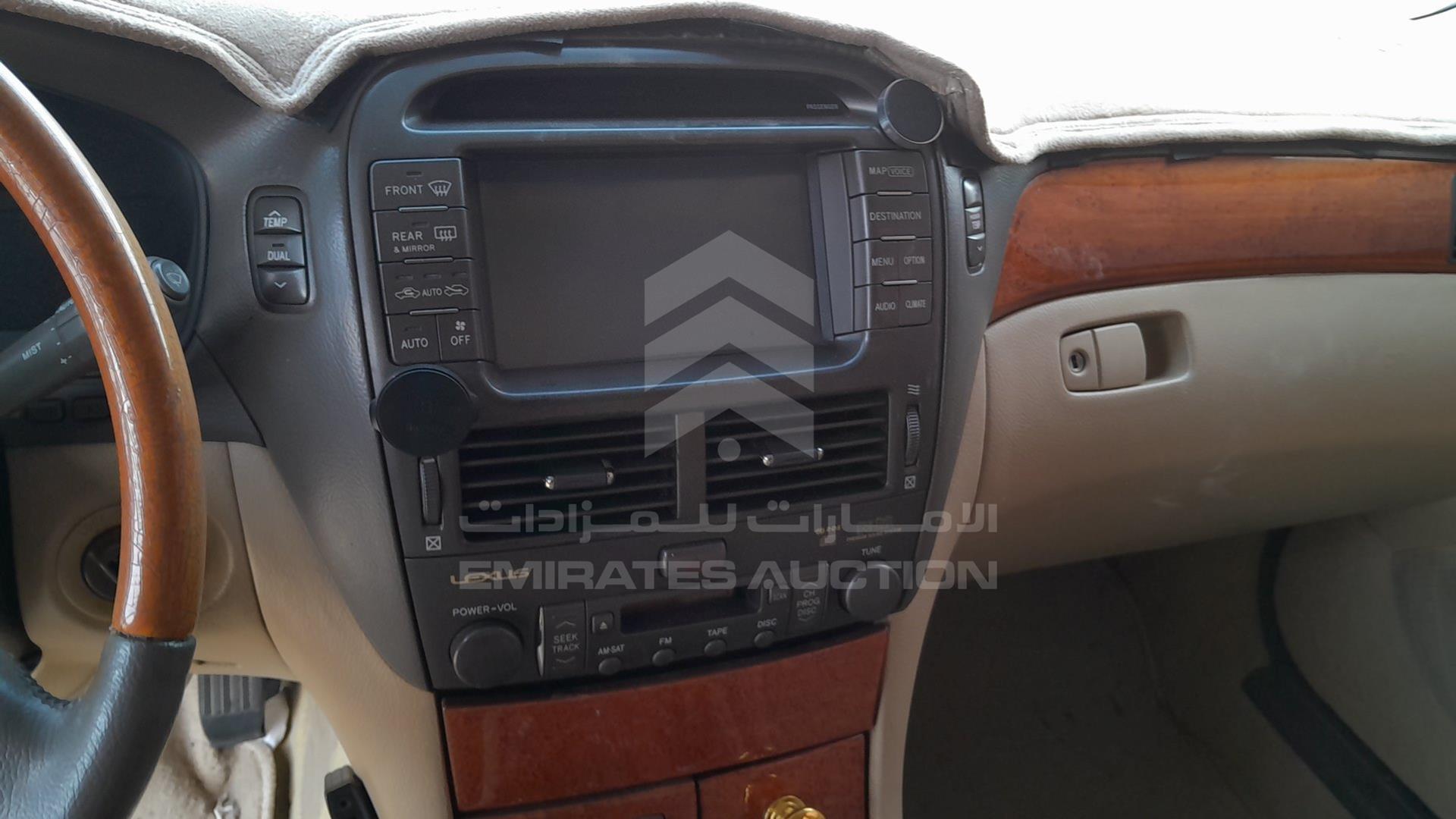 2006 LEXUS LS 430 VIN: JTHBN36F165033803