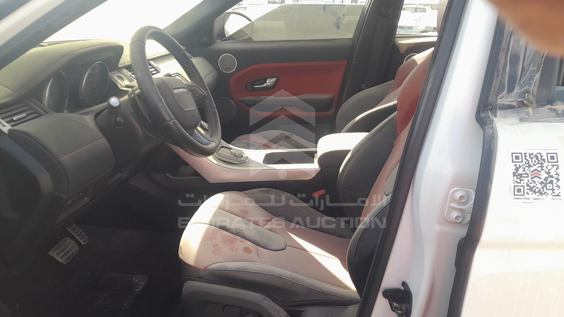 2015 RANGE ROVER EVOQUE VIN: SALVA2BG2FH006684