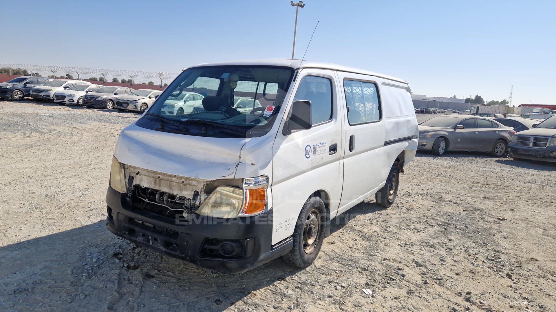 2012 NISSAN URVAN VIN: JN6AE52S2CX116469