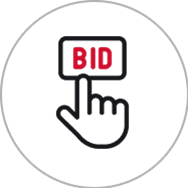 Bidding icon