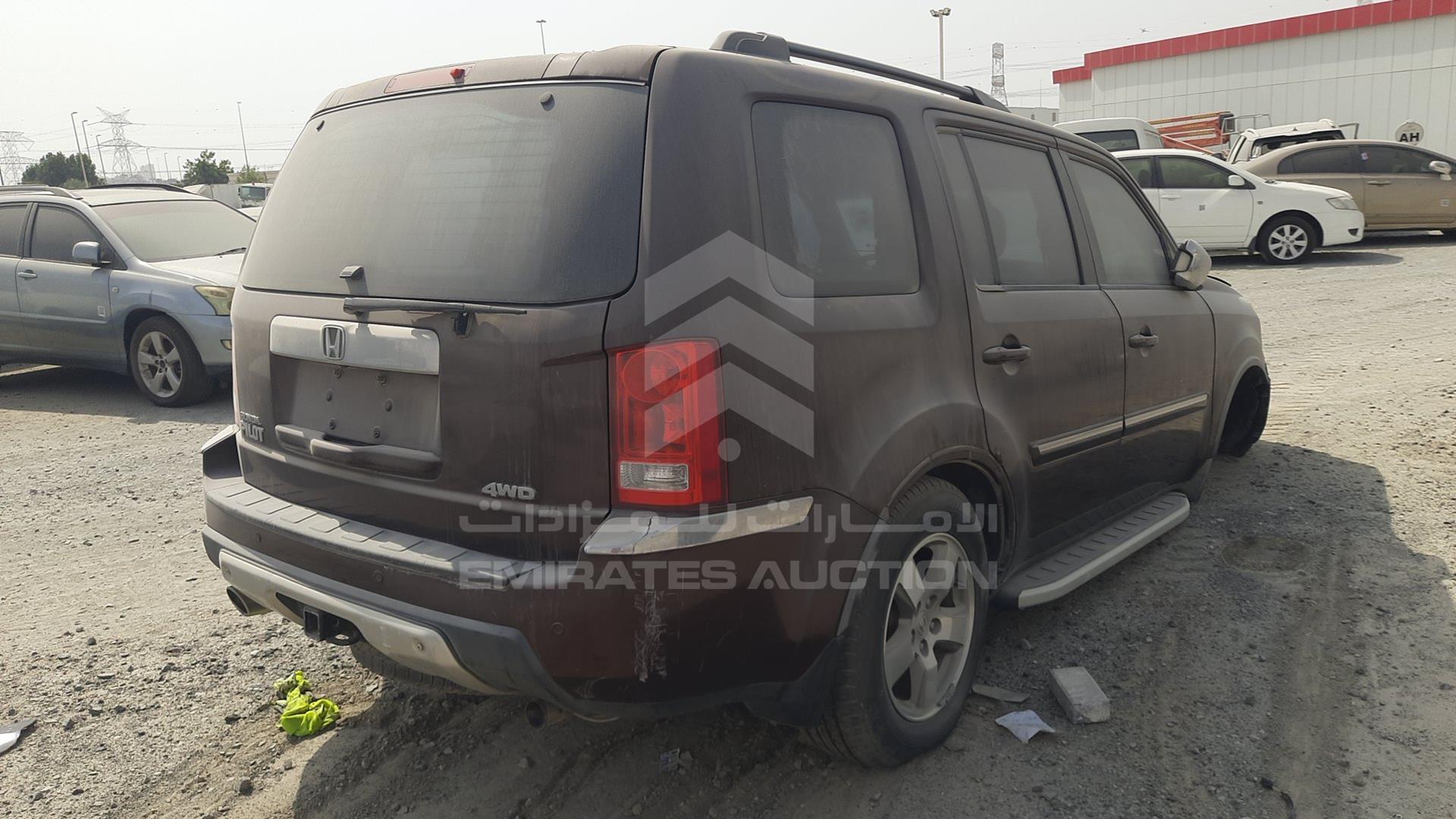 2010 HONDA PILOT VIN: 5FNYF4859AB701096
