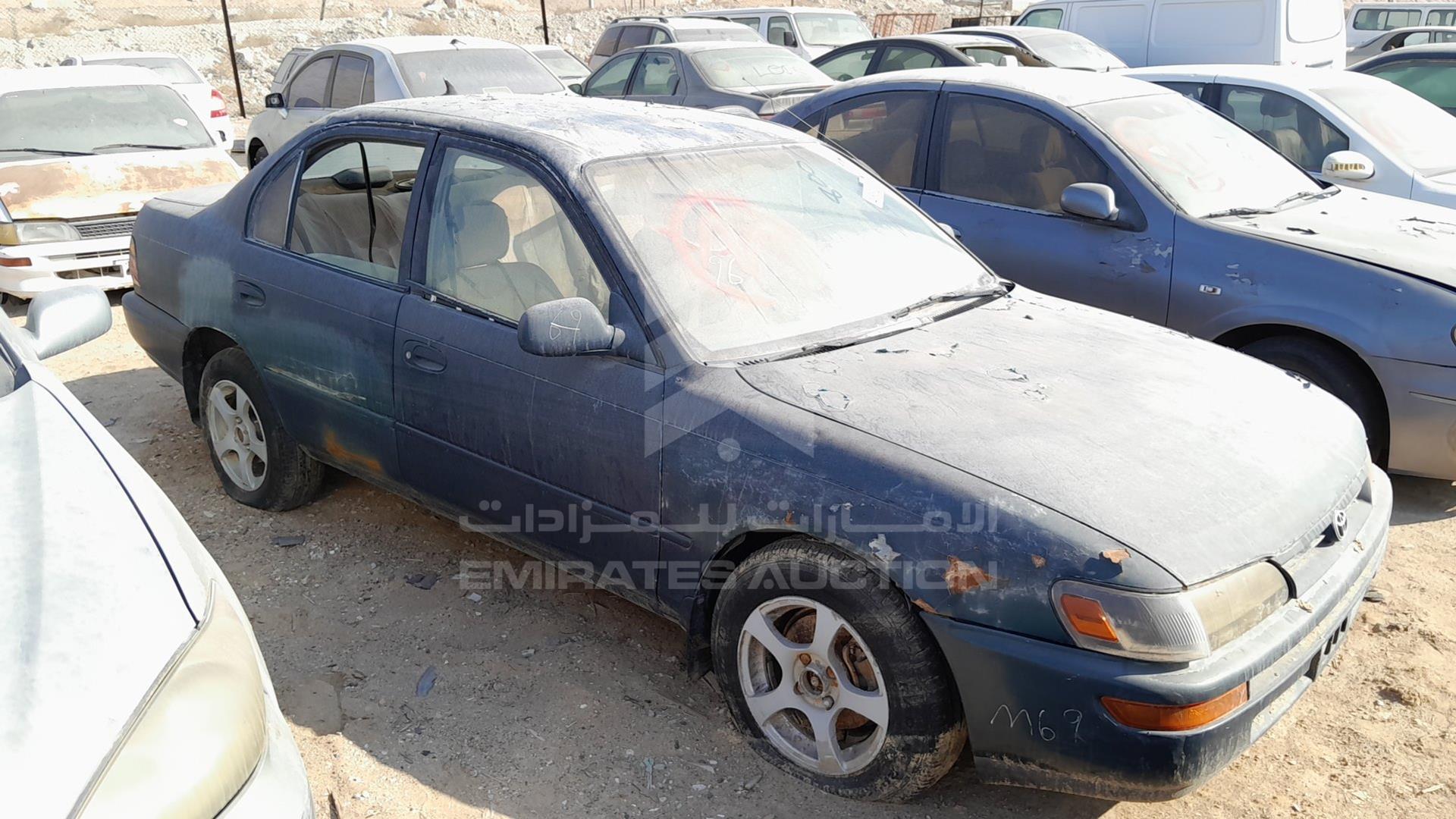 1993 TOYOTA COROLLA VIN: 1NXAE07R0PZ085284