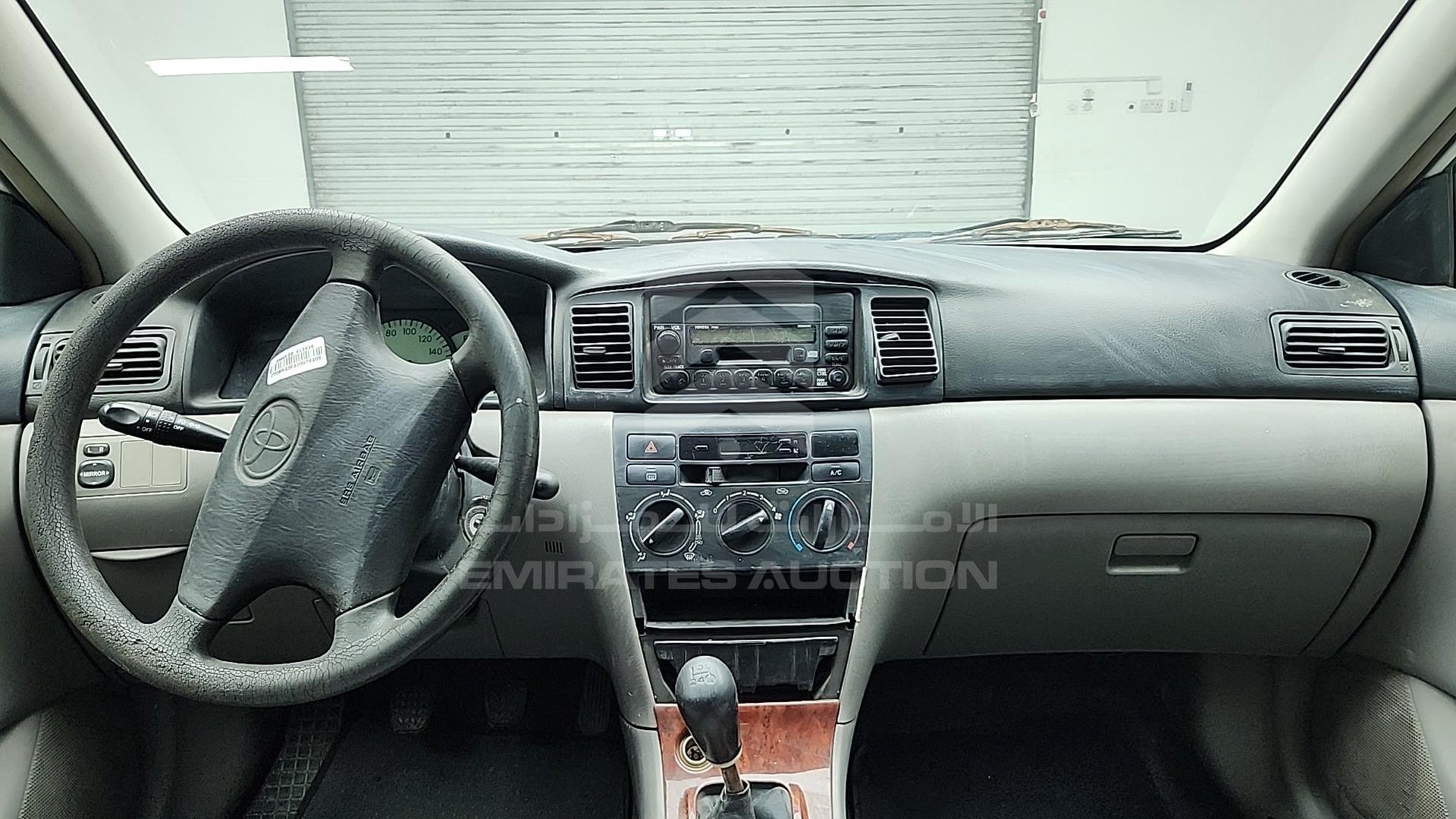 2002 TOYOTA COROLLA VIN: JTDBR23E320074209