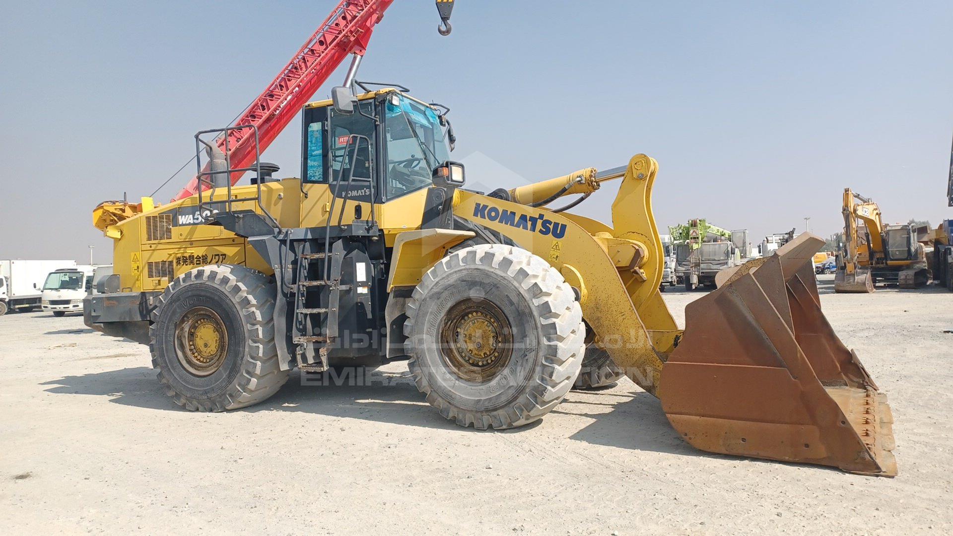 2015 KOMATSU WA500 VIN: KMTWA119P29010405