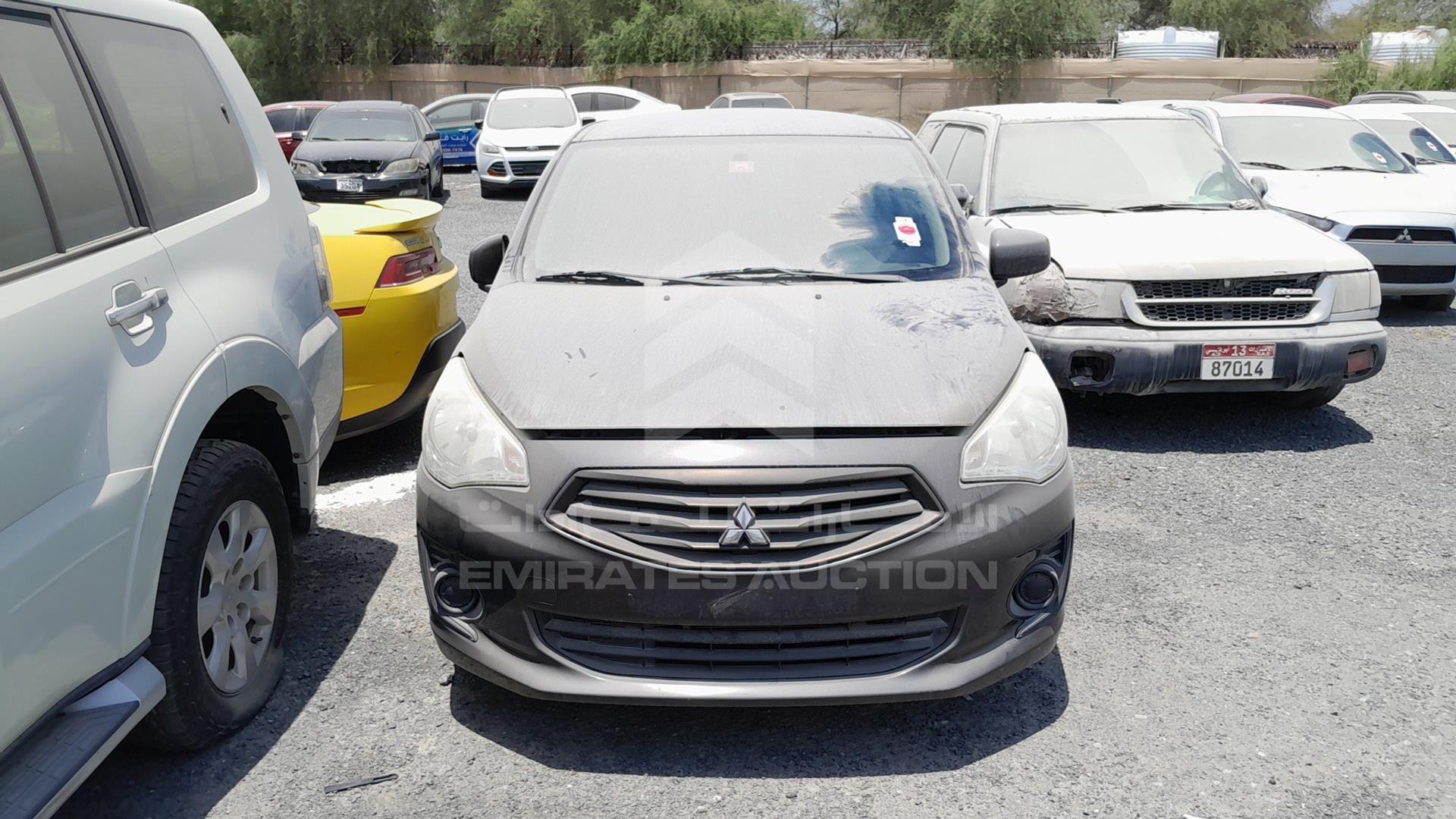 2014 MITSUBISHI ATTRAGE VIN: MMBSTA13AEH016430