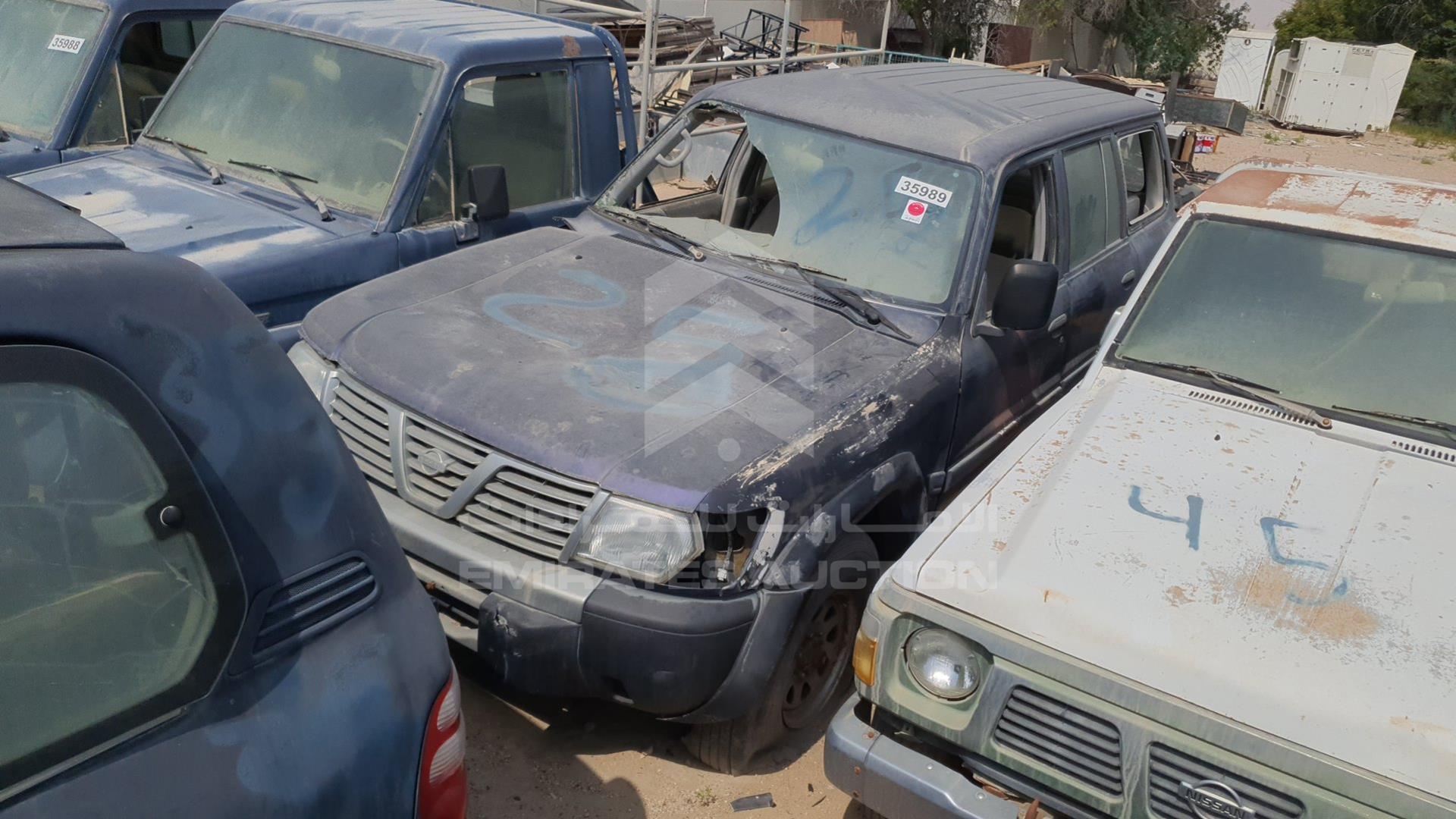 2001 NISSAN PATROL VIN: JN6CY11Y91X435038