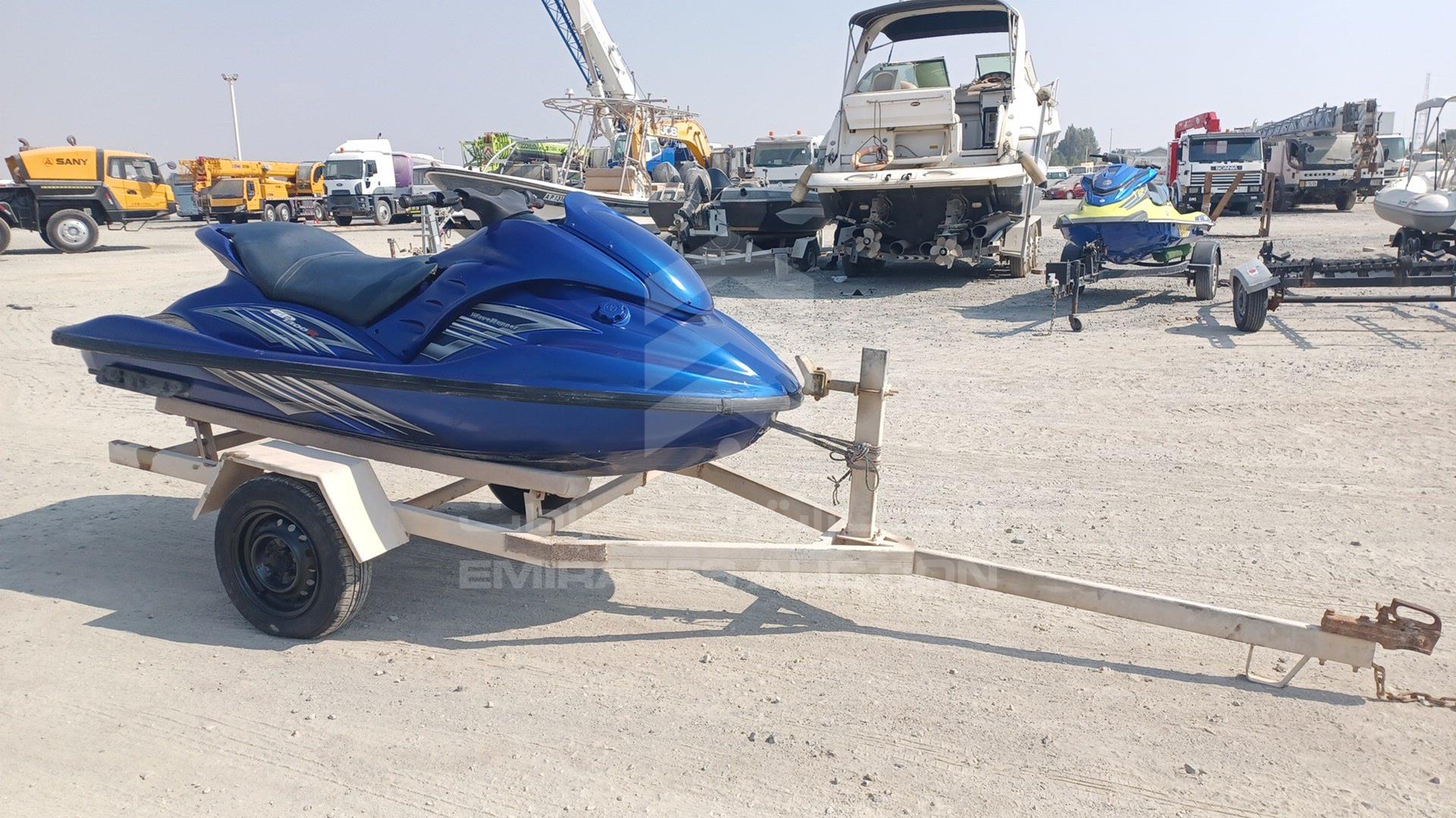 2003 JET SKI + TROLLEY YAMAHA VIN: YAMA1076E303