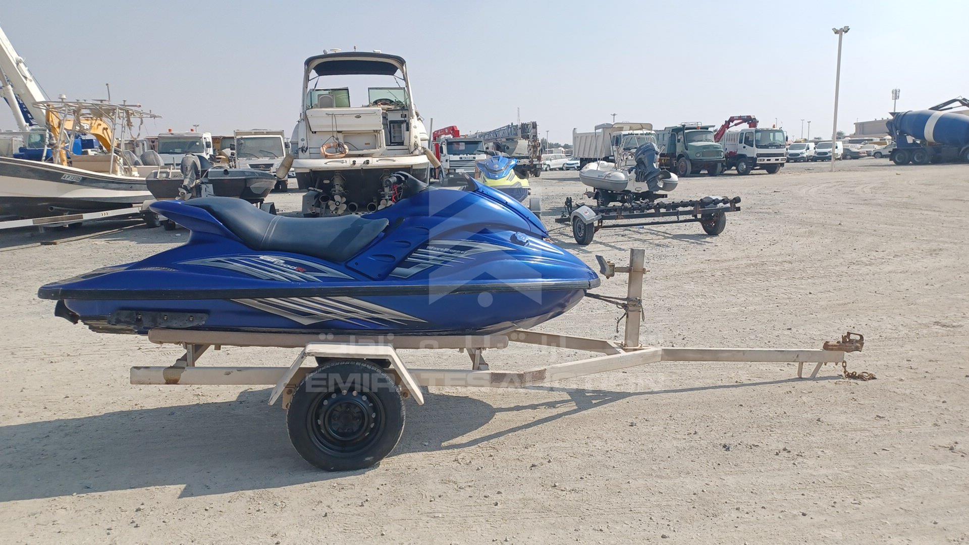 2003 JET SKI + TROLLEY YAMAHA VIN: YAMA1076E303