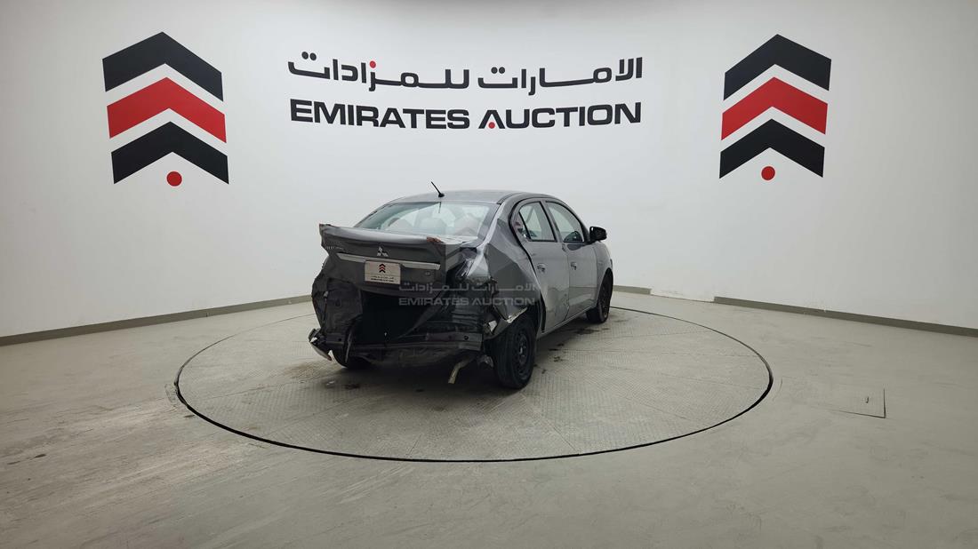 2020 Mitsubishi Attrage — Rear Right Angle — Photo 9