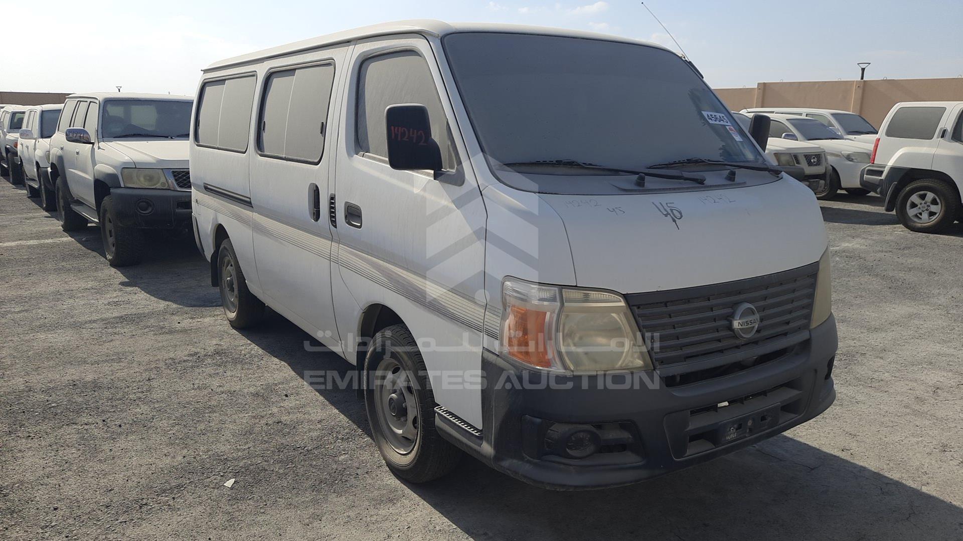 2010 NISSAN URVAN VIN: JN6AE54S7AX024591
