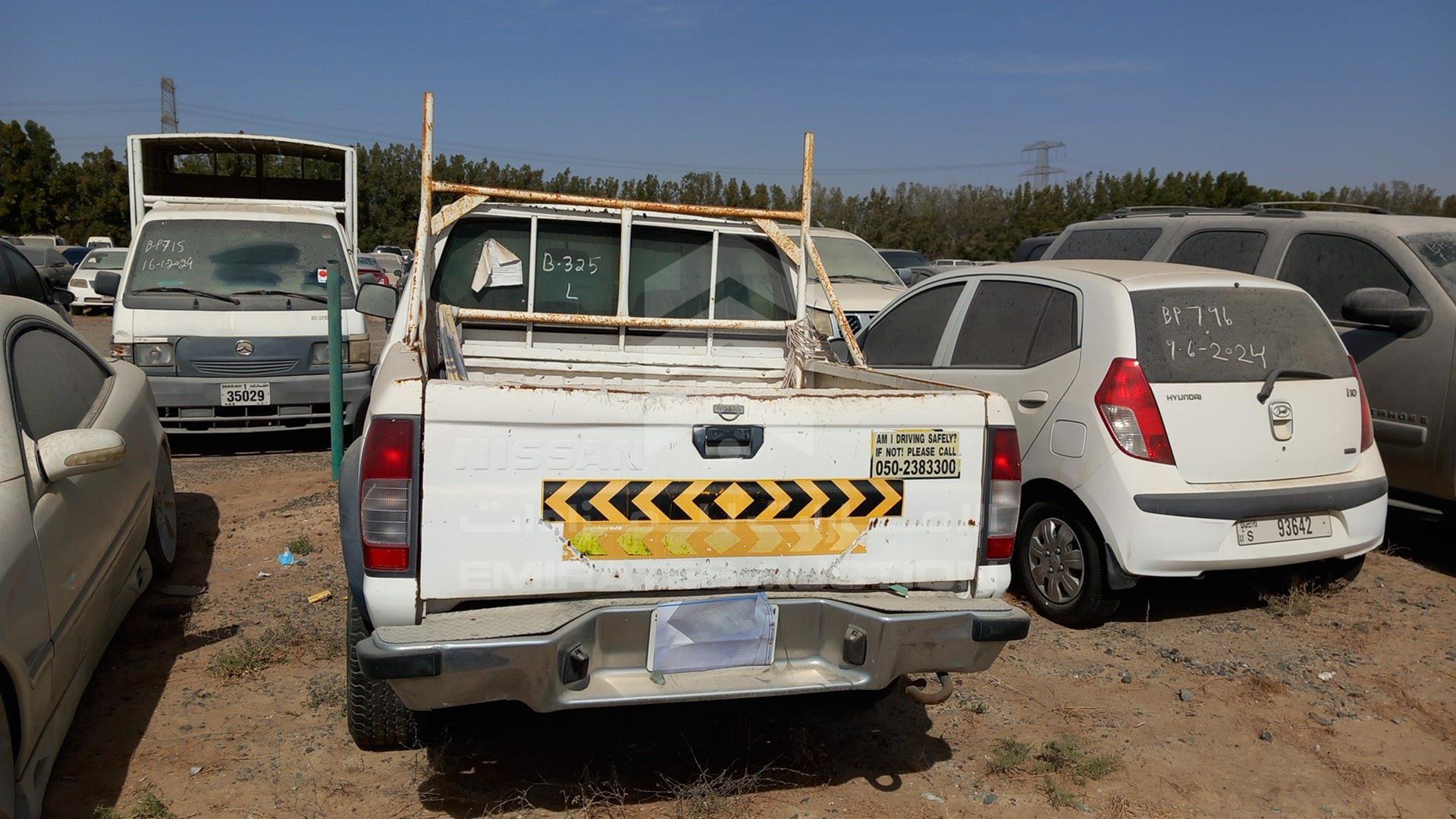 2001 NISSAN PICKUP VIN: JN6DD23Y51A700382