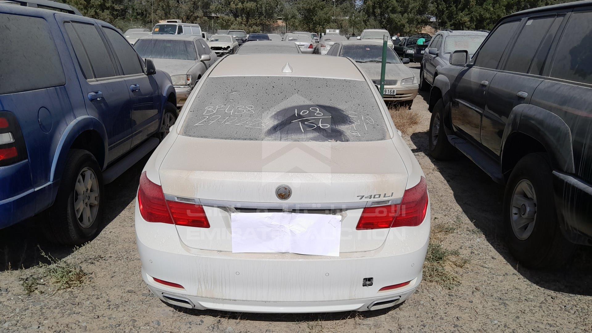 2009 BMW 740 LI VIN: WBAKB41039CY45684