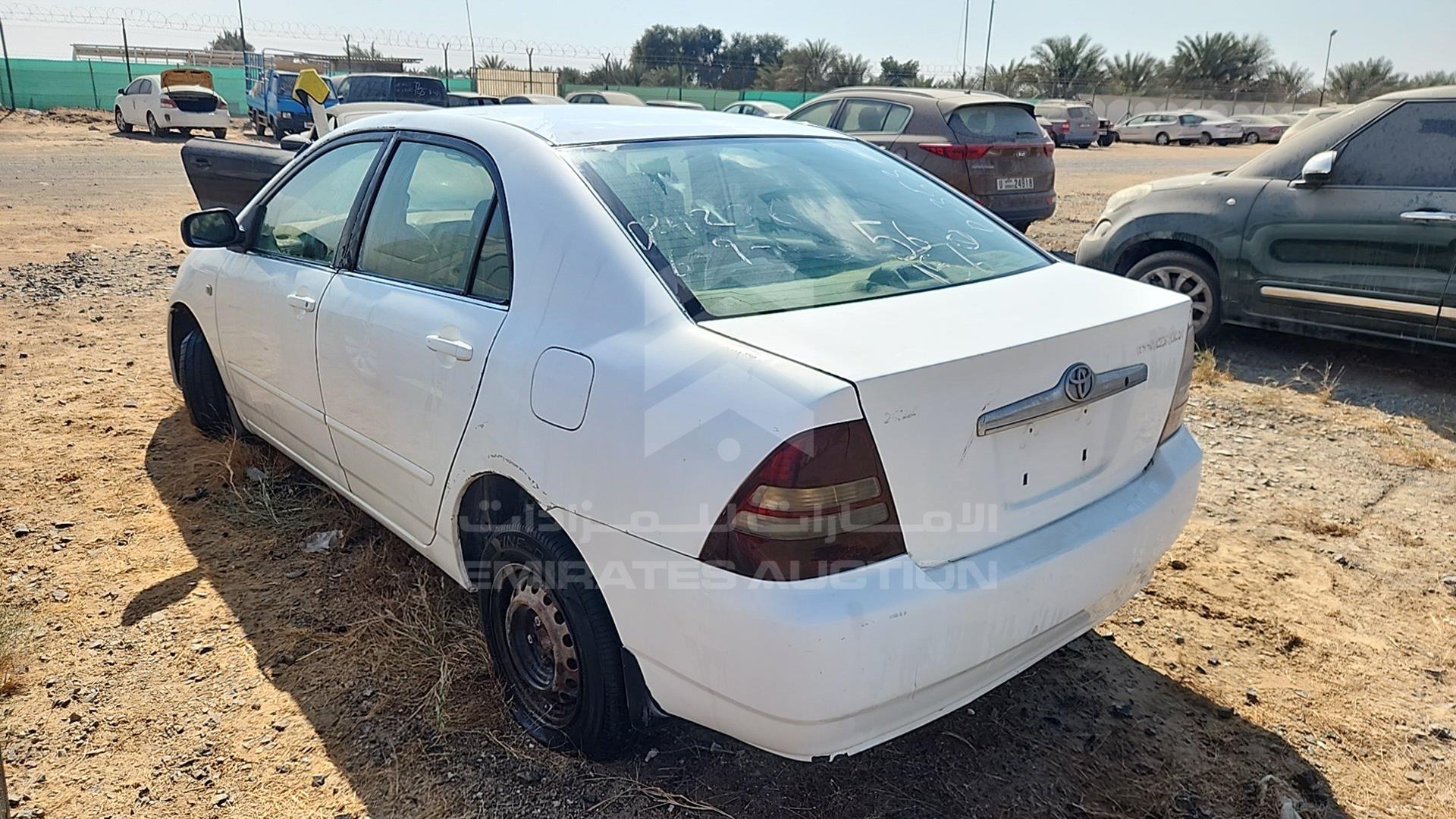 2004 TOYOTA COROLLA VIN: JTDBW23E643042879