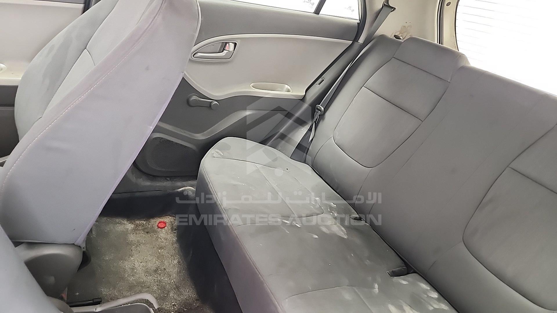 2012 KIA PICANTO VIN: KNABE5125CT100053