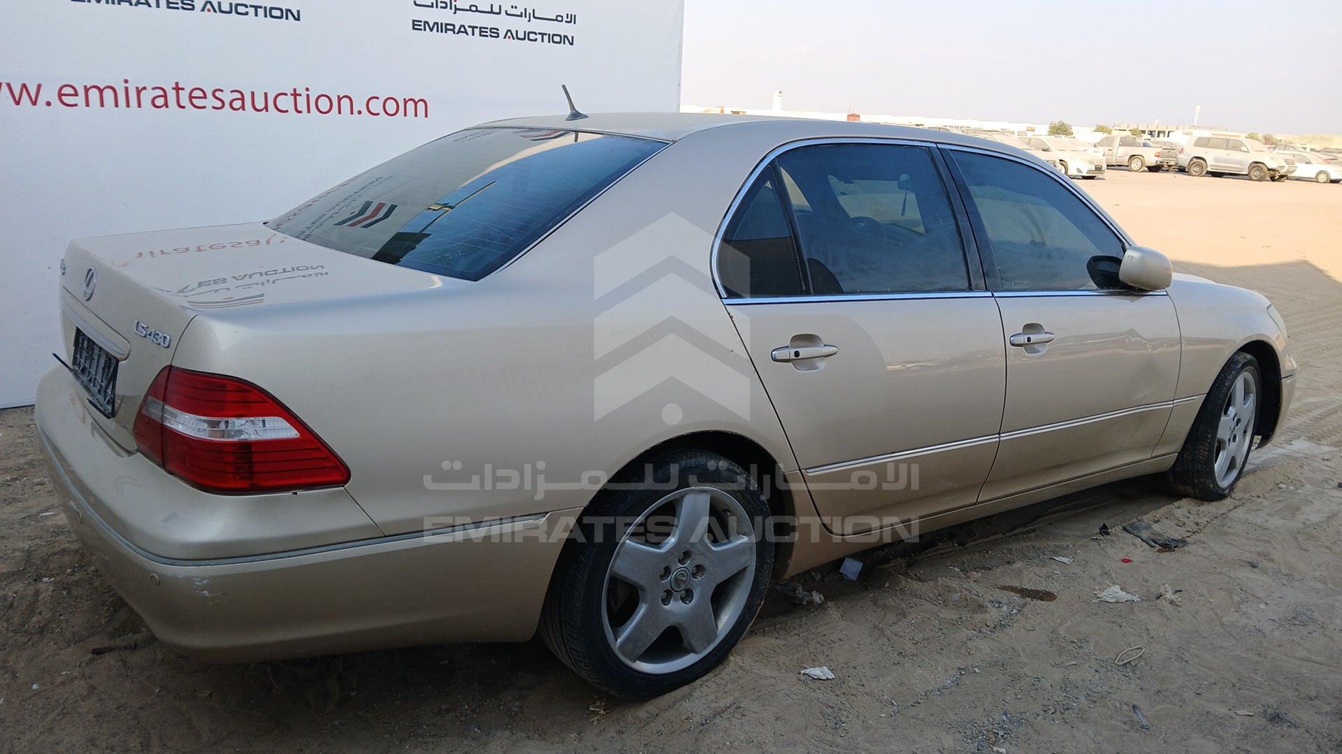 2005 LEXUS LS 430 VIN: JTHBN36F655013383