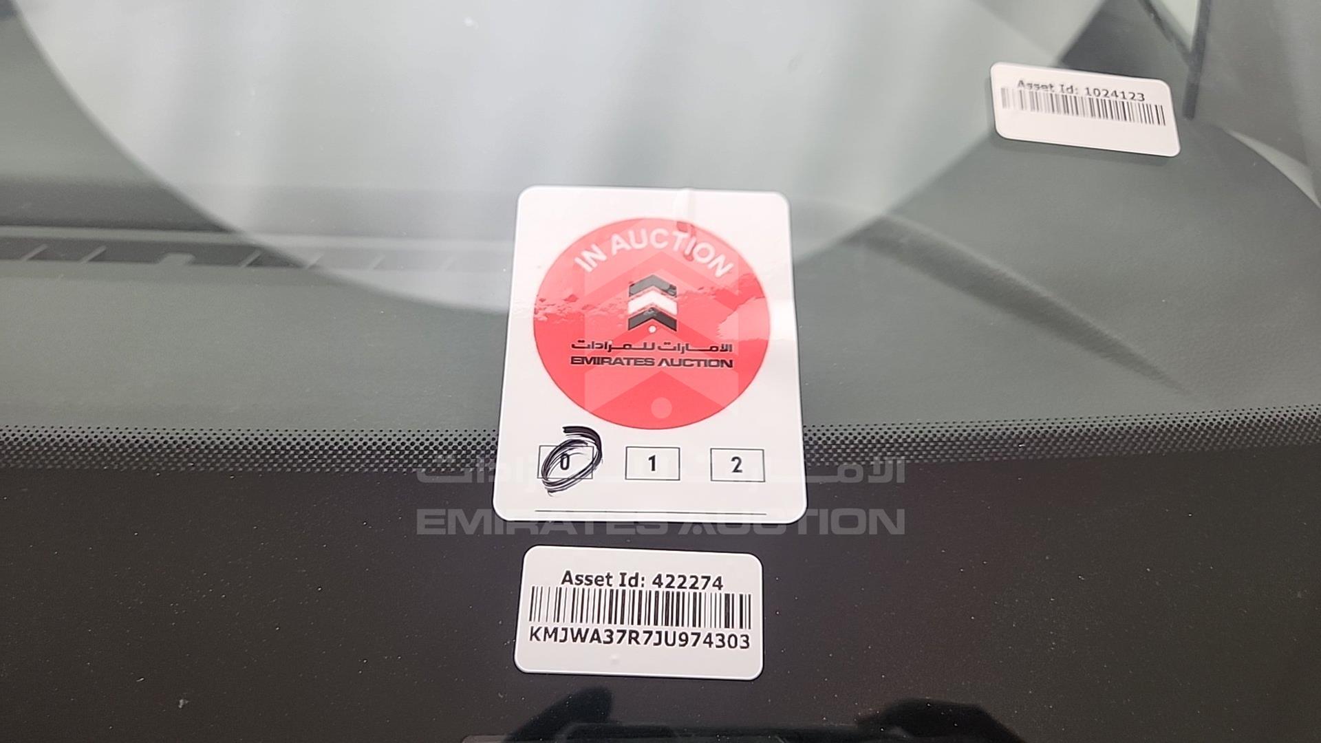 2018 HYUNDAI H1 VIN: KMJWA37R7JU974303