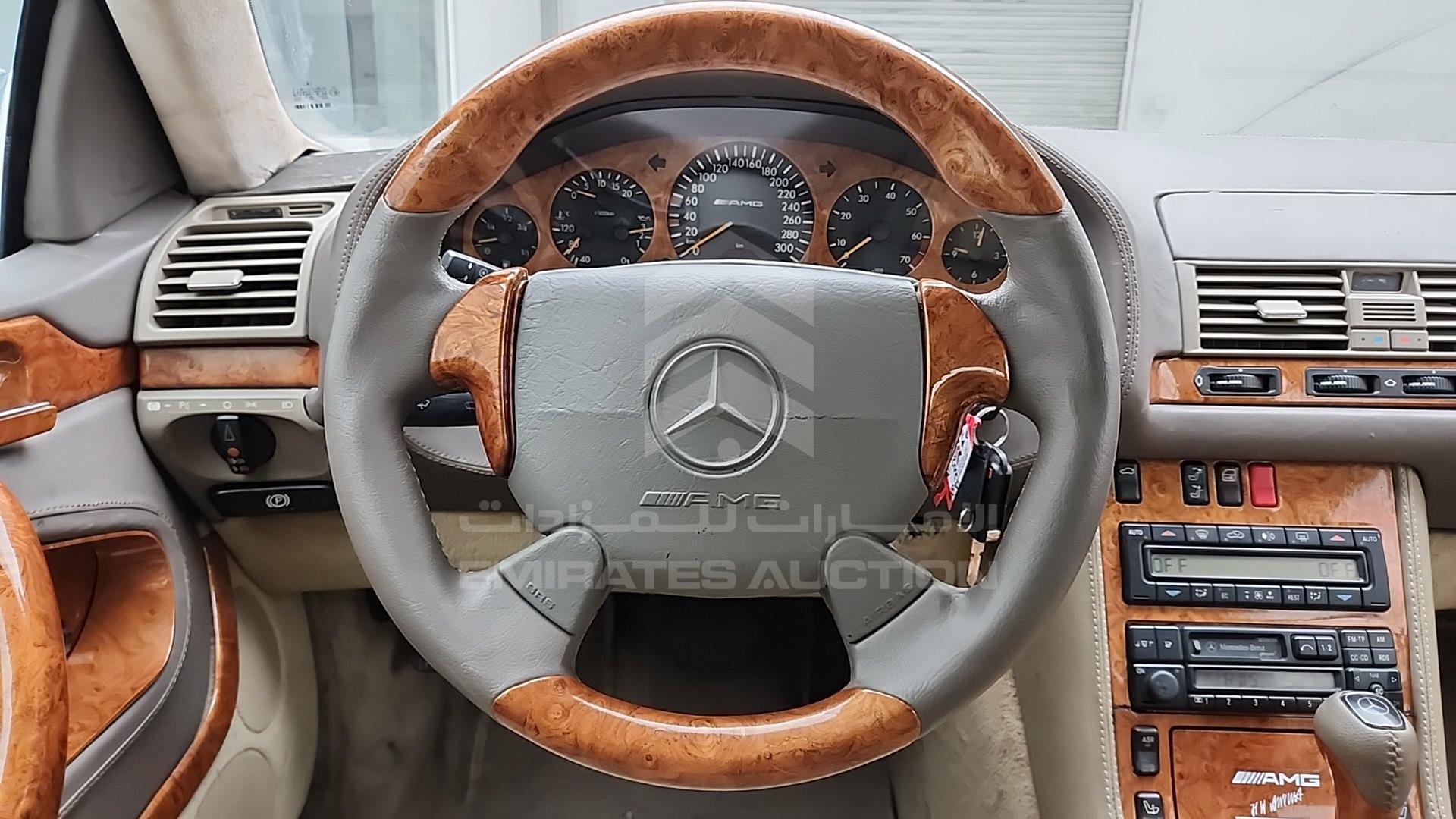 1998 MERCEDES CL 500 VIN: WDB1400701A380969
