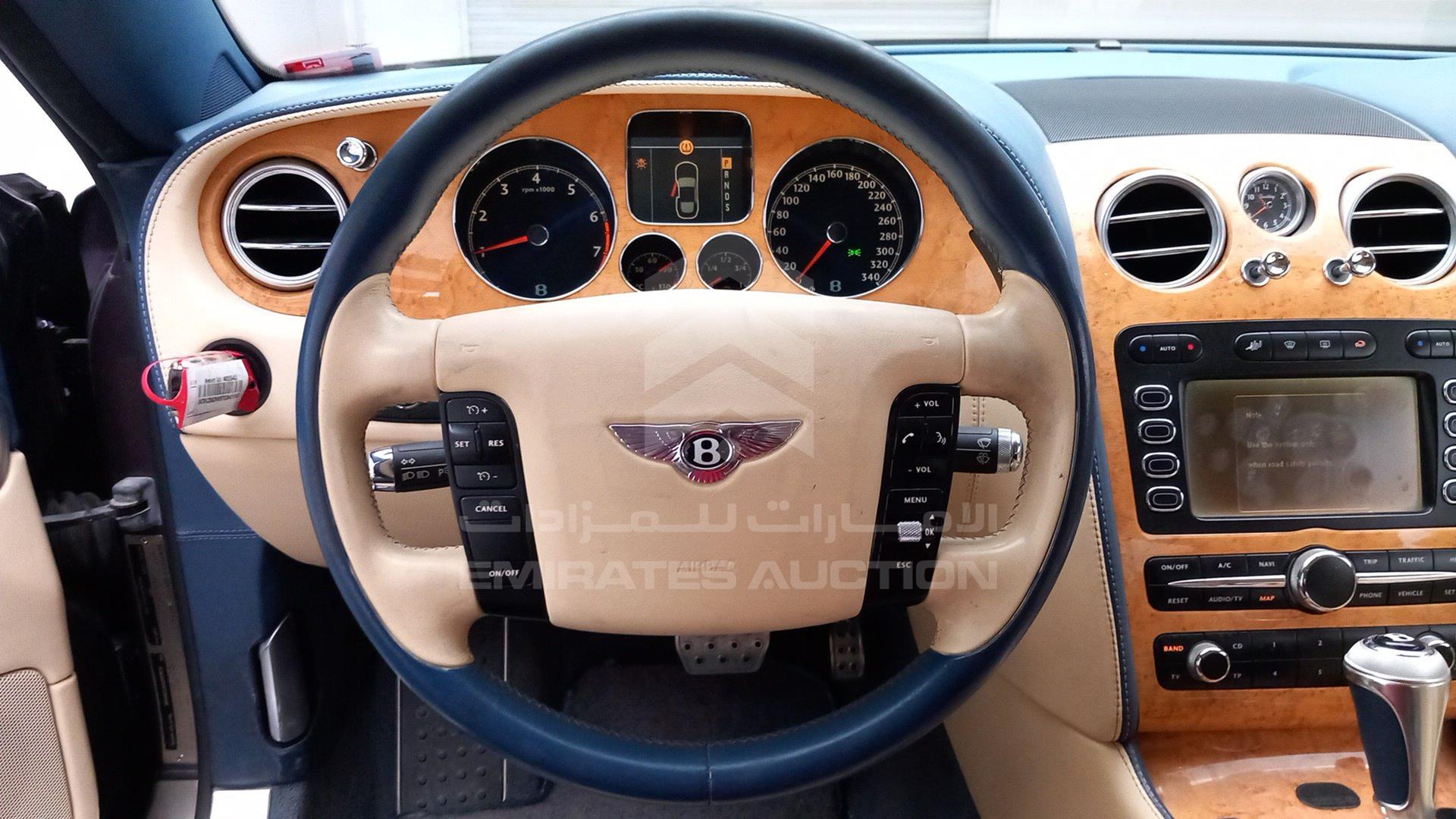 2007 BENTLEY CONTINENTAL VIN: SCBCE63W57C041642